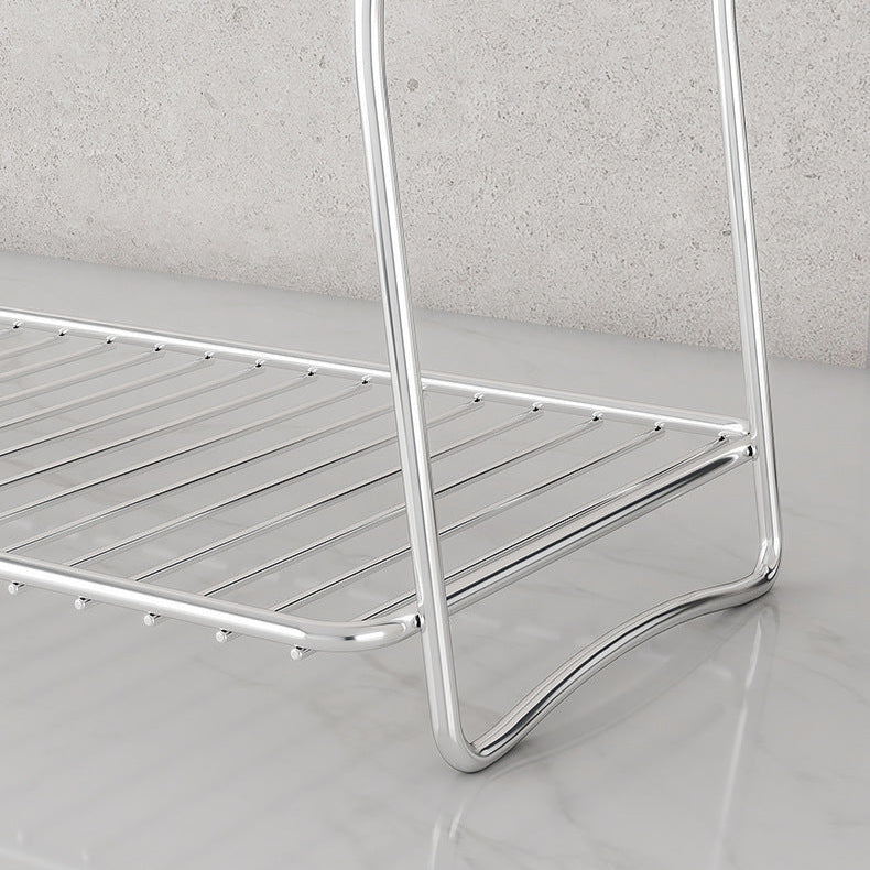 2-Tier Stainless Steel Storage Rack