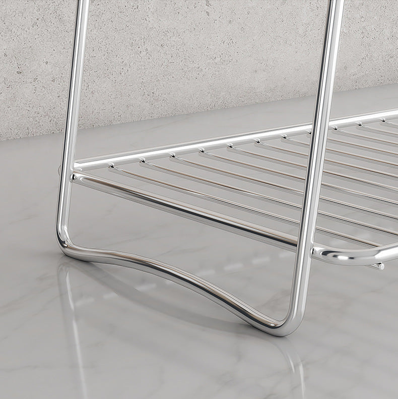 2-Tier Stainless Steel Storage Rack