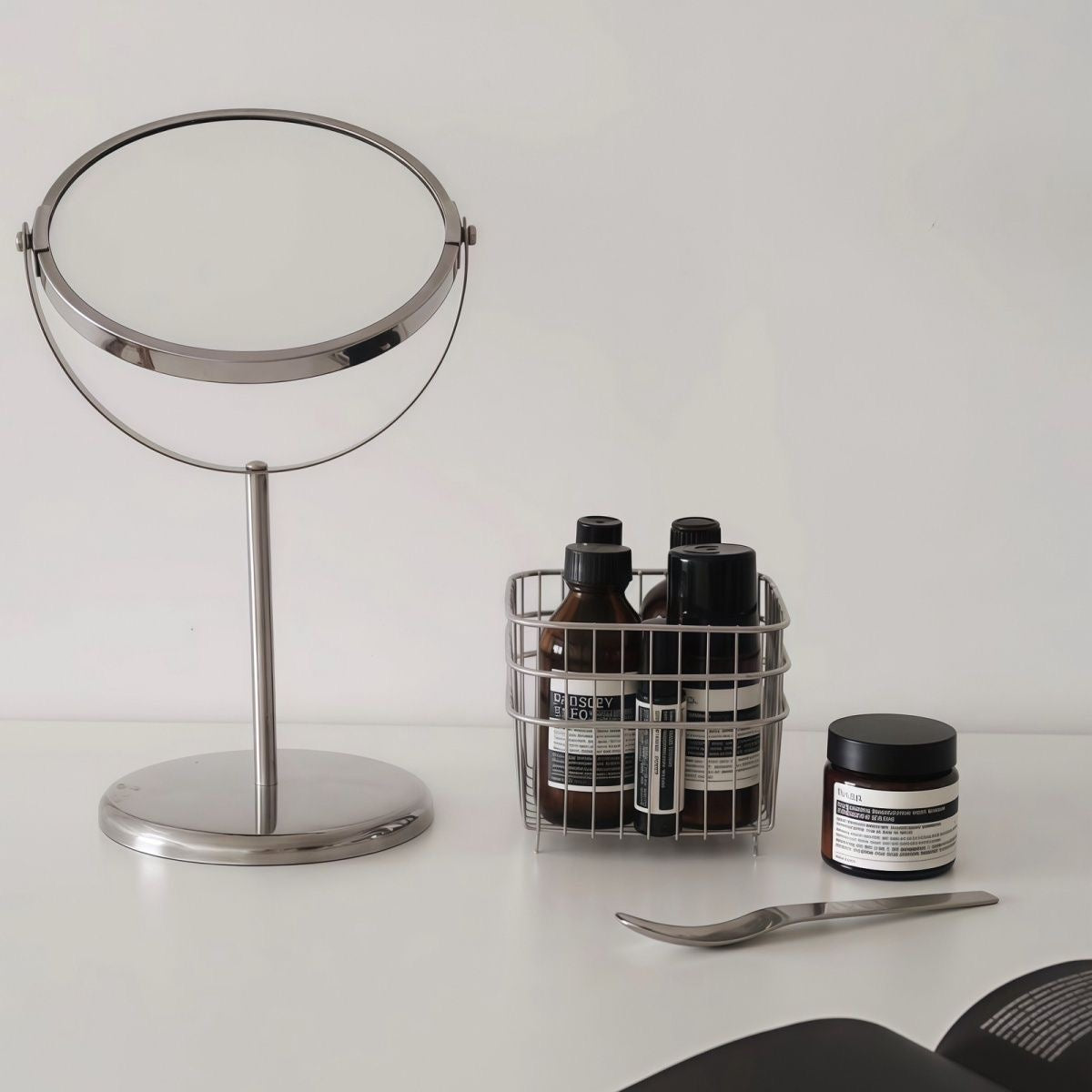 High-Grade Stainless Steel Storage Small Basket