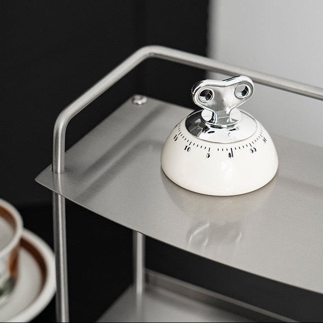 Modern Stainless Steel Arc Countertop Organizer