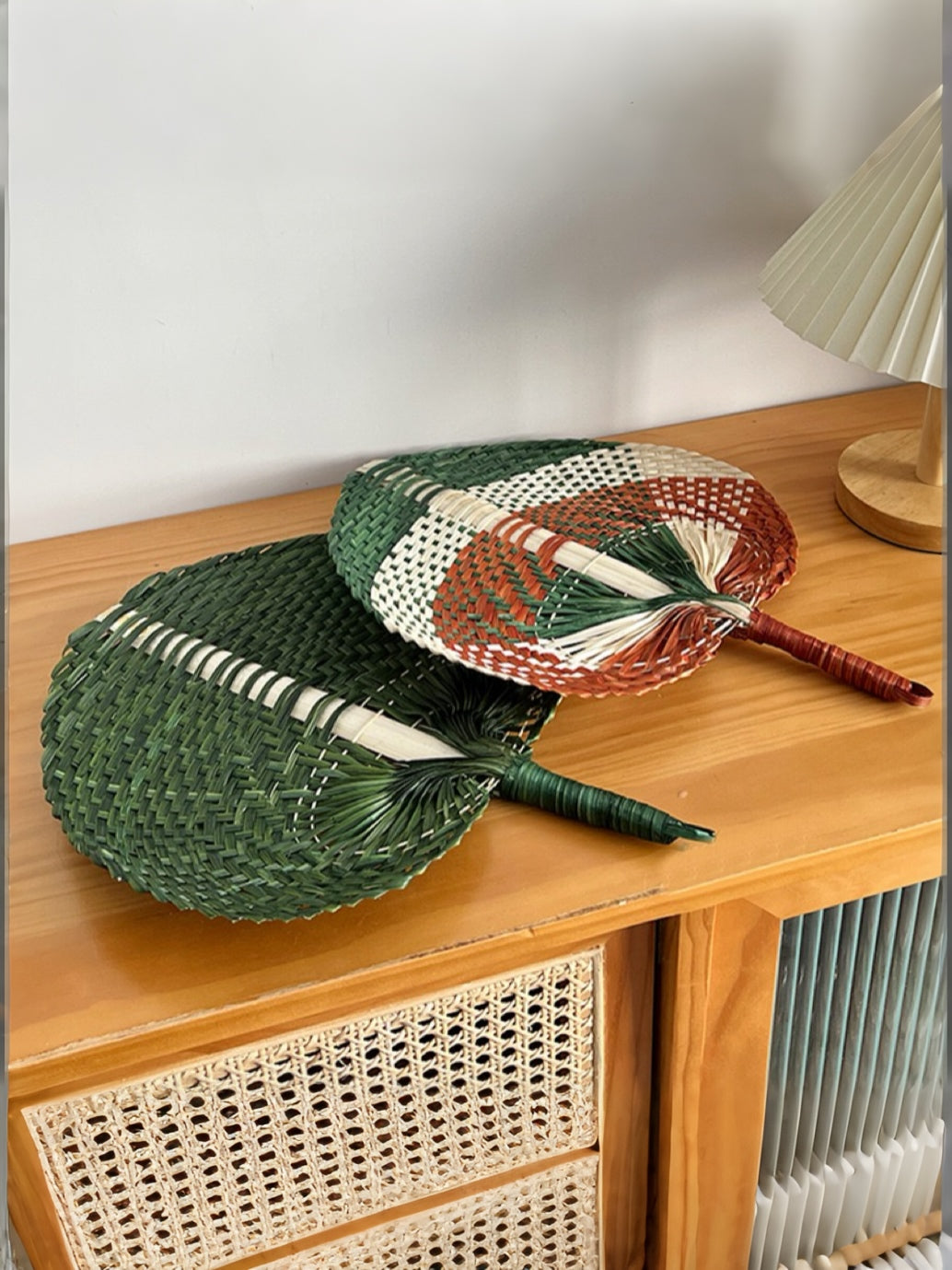 The "Breathable" Fan｜Plant-Based Fiber Art｜Zero Plastic
