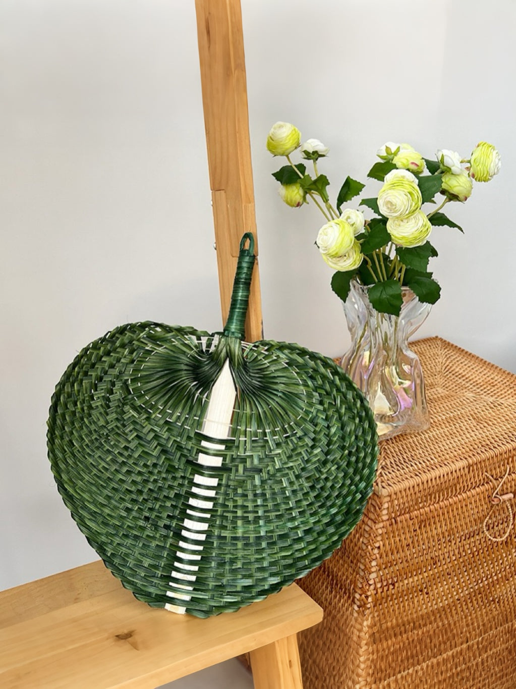 The "Breathable" Fan｜Plant-Based Fiber Art｜Zero Plastic