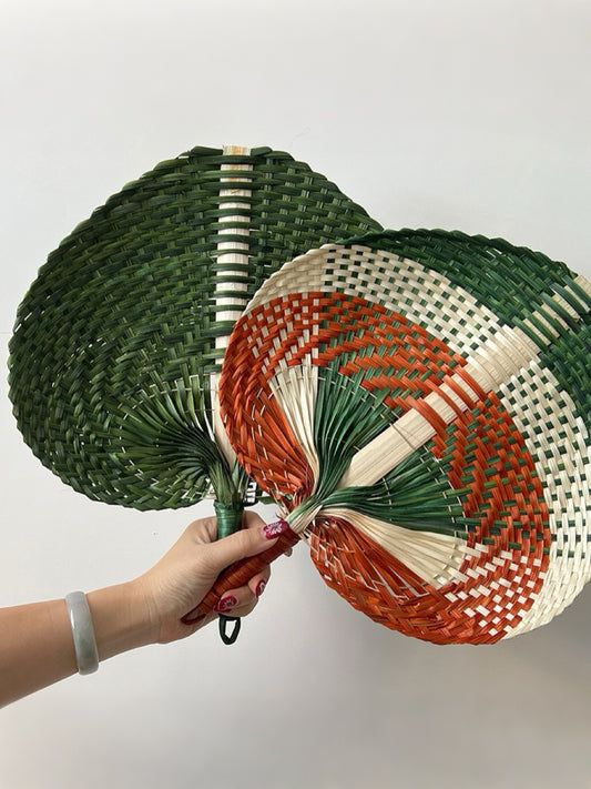 The "Breathable" Fan｜Plant-Based Fiber Art｜Zero Plastic