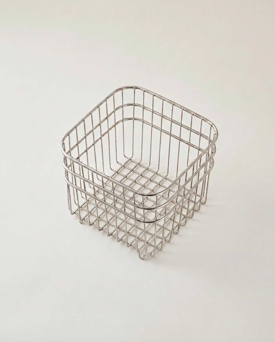 High-Grade Stainless Steel Storage Small Basket